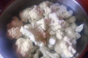Friptura de porc cu conopida pane
