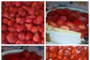Tarta cu capsuni