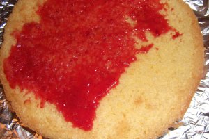 Tort cu spuma de capsuni