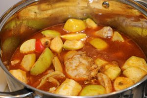 Curry risotto cu pui