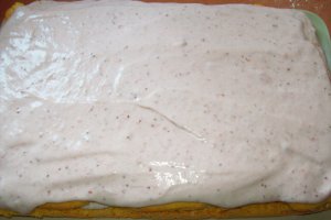 Prajitura cu mousse de capsuni