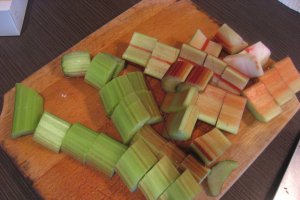 Tarta cu rubarba