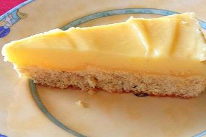 Tort cu blat de lamaie si crema de vanilie Dukan