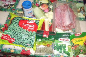 Friptura de iepure  cu legume la cuptor