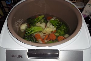 Legume cu orez la Multicooker