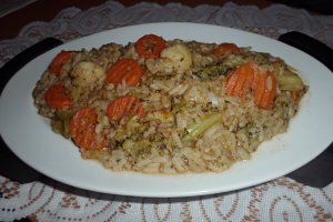 Legume cu orez la Multicooker