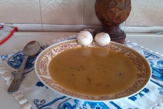 Supa crema de ciuperci