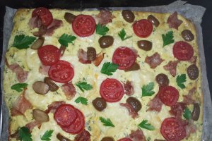 Frittata pizzaiola la cuptor