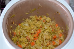 Varza cu legume - Multicooker