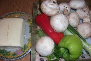 Ciuperci champignon la cuptor