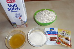 Fulgi de grau cu lapte la Multicooker