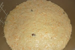 Chec cu morcovi si mere - Multicooker