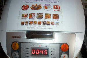 Chec cu morcovi si mere - Multicooker