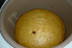 Chec cu morcovi si mere - Multicooker