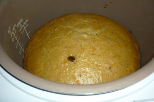 Chec cu morcovi si mere - Multicooker