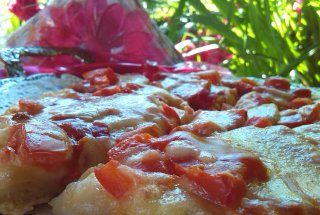 Pizza cu mozzarella