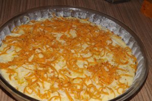 Sufleu de branza cu somon afumat si menta