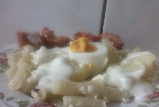Macaroane cu cartofi