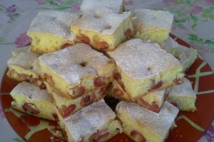 Pandispan cu cirese