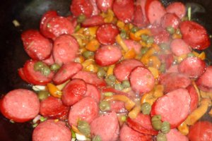 Tortellini cu ciuperci si carnaciori