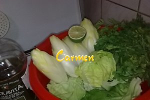 Muschiulet de porc la gratar,cu salata.