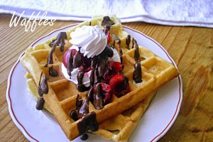 Reteta de baza pentru Waffles, ideale pentru micul dejun