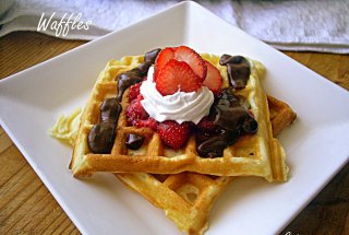Reteta de baza pentru Waffles, ideale pentru micul dejun
