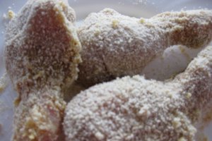 Ciocanele de pui crocante.