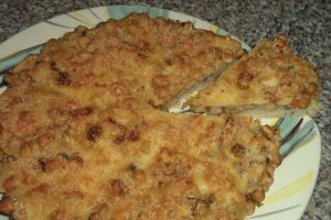 Tarta cu boabe de naut si cascaval