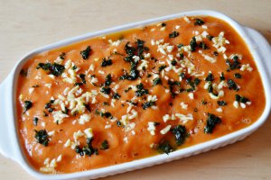 Perisoare de vitel in sos de legume