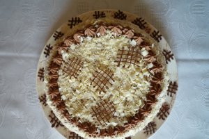 Tort de zmeura cu ciocolata in Multicooker