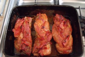 Muschiuleti de porc impletiti