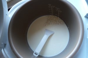 Orez cu lapte in Multicooker