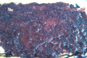 Rulada cu gem de prune