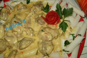 Tocanita din pipote de curcan