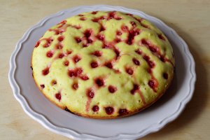 Prajitura cu lamaie si strugurei