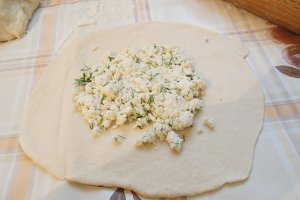 Placinte cu cas si marar verde