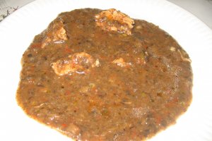 Ciulama de ciuperci cu piept de pui