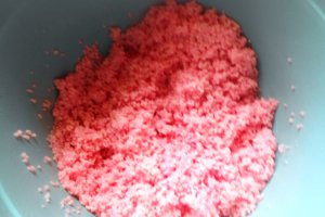 Pui la cuptor si cuscus in 2 culori