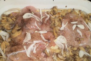 Piept de pui umplut la cuptor