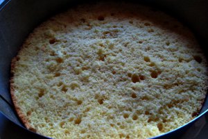 Prajitura cu mousse de branza si caramel