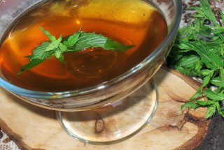 Sirop natural de menta