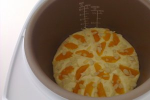 Prajitura cu portocale si migdale- Philips Multicooker