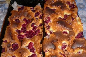 Chec cu cacao si zmeura