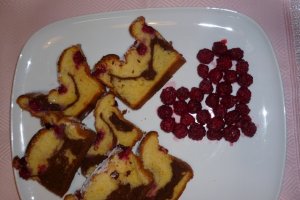Chec cu cacao si zmeura