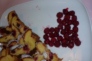 Chec cu cacao si zmeura