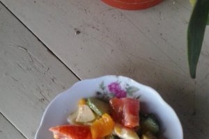 Salată cu sos de muștar