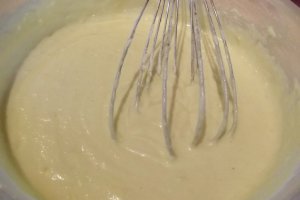 Prajitura cu piersici si nectarine