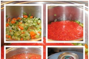 Supă de roșii preparată la Zepter