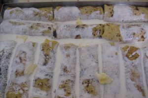Clatite umplute cu piept de pui si ciuperci